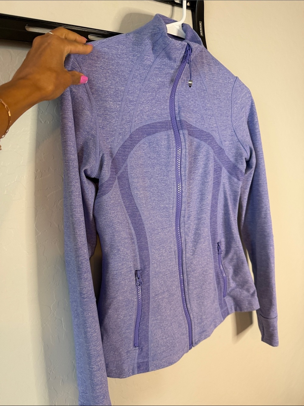 lululemon athletica Lavender Full-Zip Utility Jacket